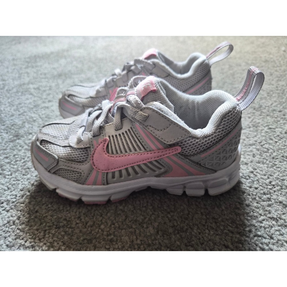 Nike Vomero 5 Kids Toddler Girls Sneakers Size 11C Grey Pink Shoes HF6999-012